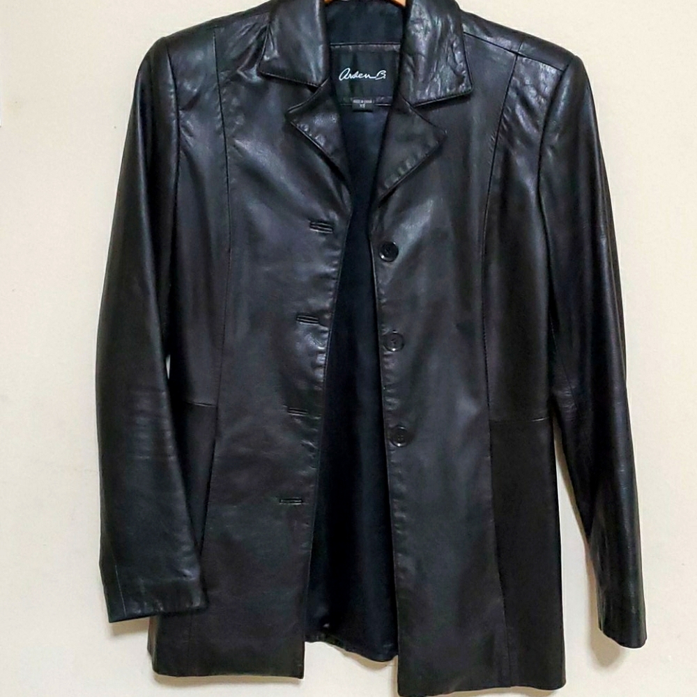 Leather jacket
